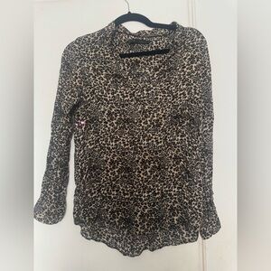 Zara Leopard Print Women's Top